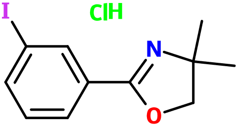 (image for) MC095223 2-(3-Iodophenyl)-4,4-dimethyl-5H-1,3-oxazole hydrochloride